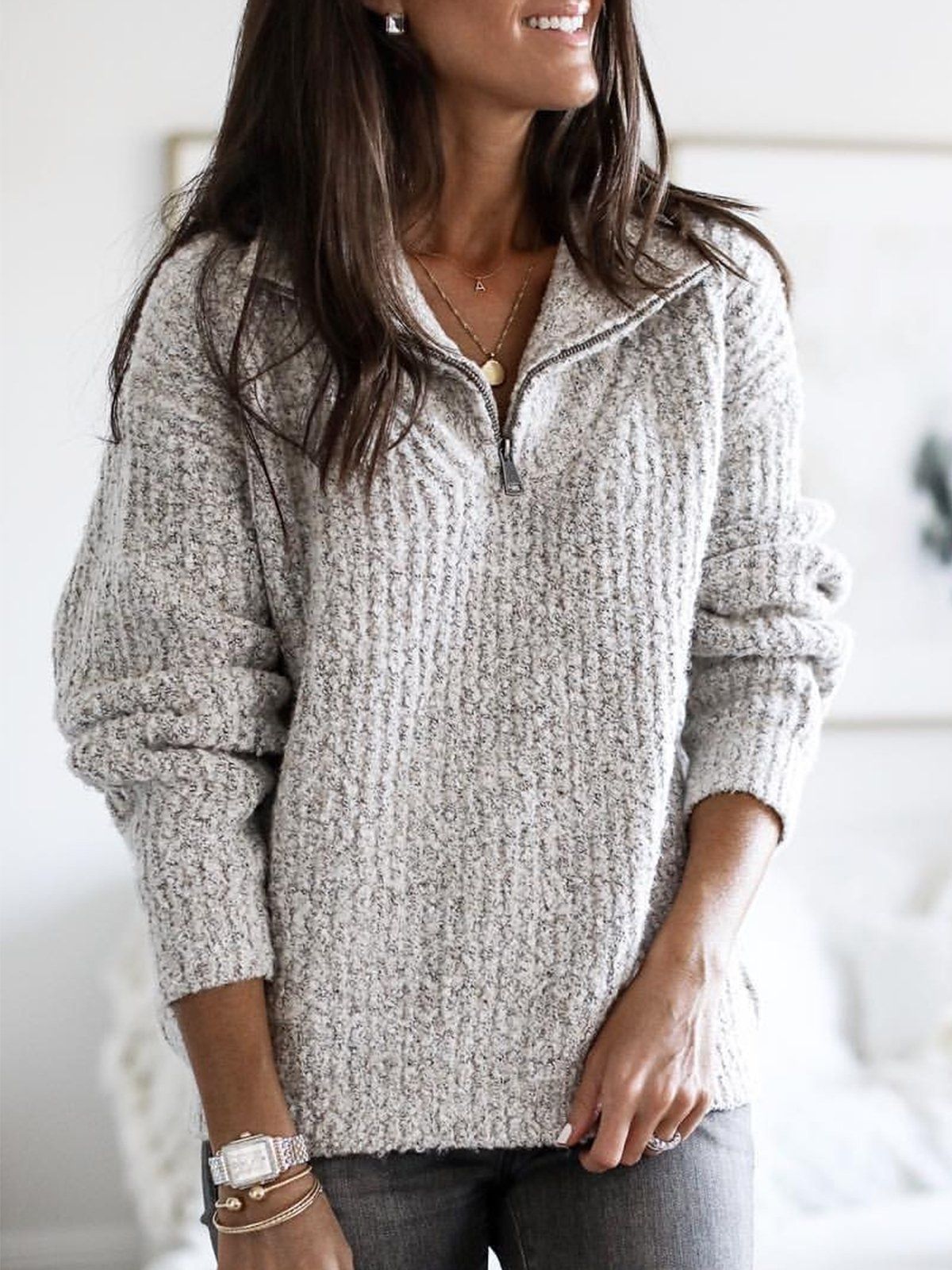 LM | Glamorous and cozy sweater