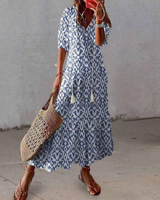 LD | Elegante zomer maxi jurk