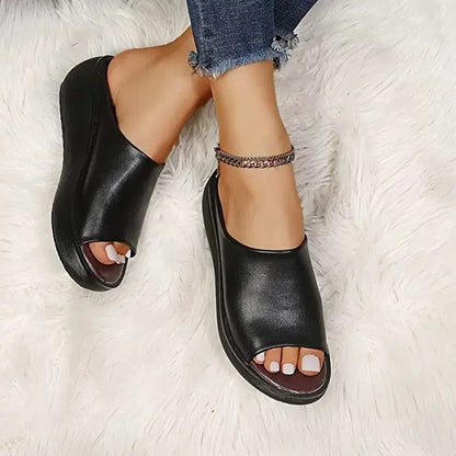 LD | Vrouwen Platform Open Teen Sandalen
