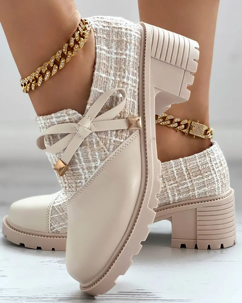 LD | Tweed Blokhakken