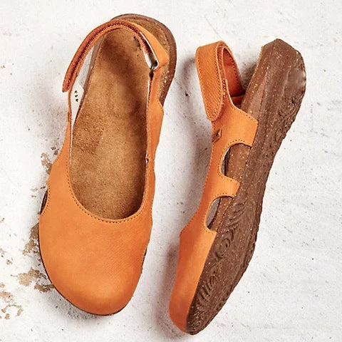 LD | Retro antislipsandalen met gesloten teen