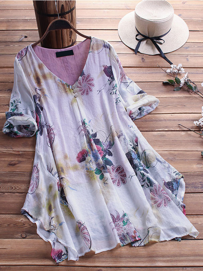 LM | Vintage-inspired and cool blouse