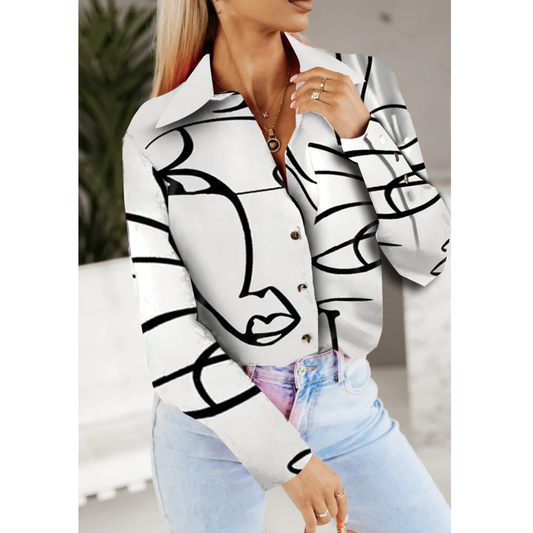 LM | Simple and stylish winter blouse