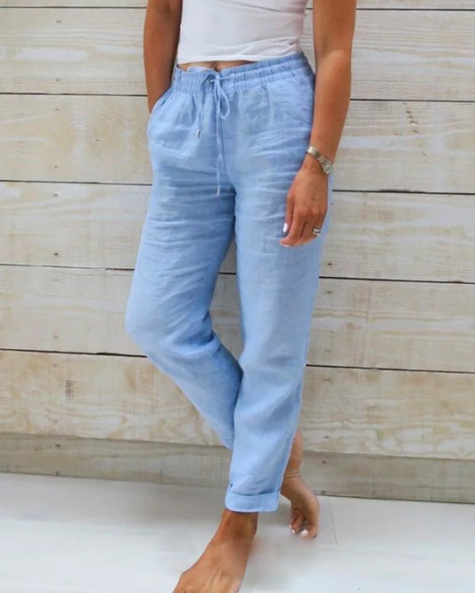 TS | Classic trousers with drawstring