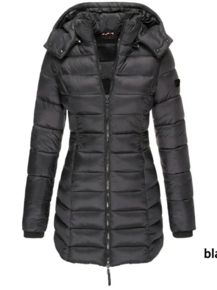 LD | Dames pufferjack met capuchon