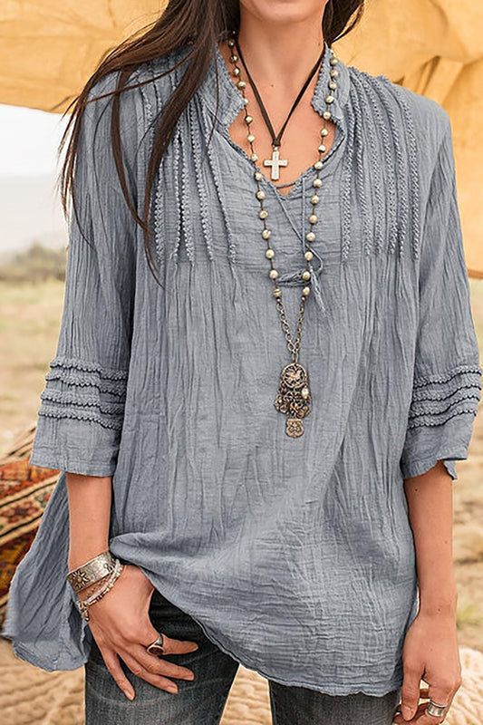 LD | Trendy, minimalistische winterblouse