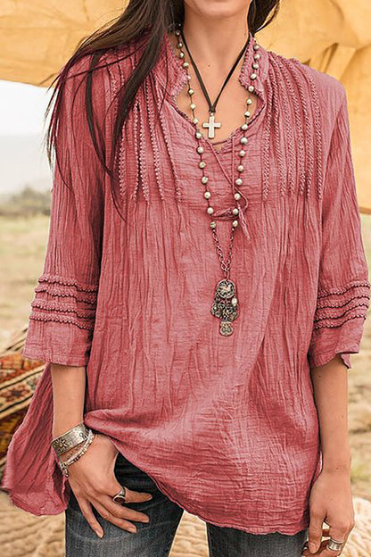 LD | Trendy, minimalistische winterblouse