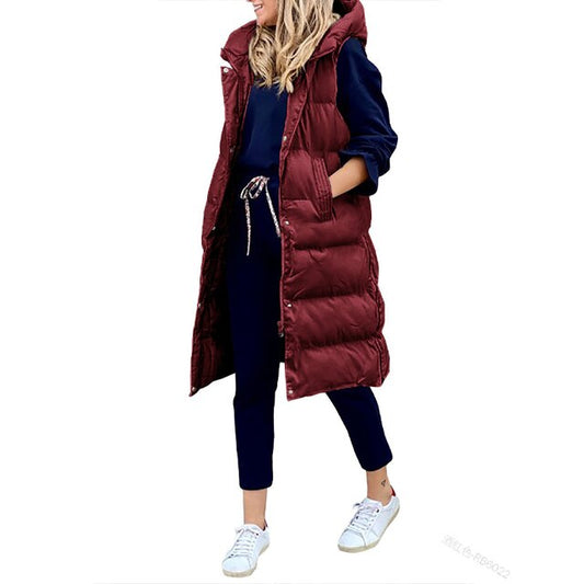 LD | Gewatteerd vest met capuchon Bodywarmer