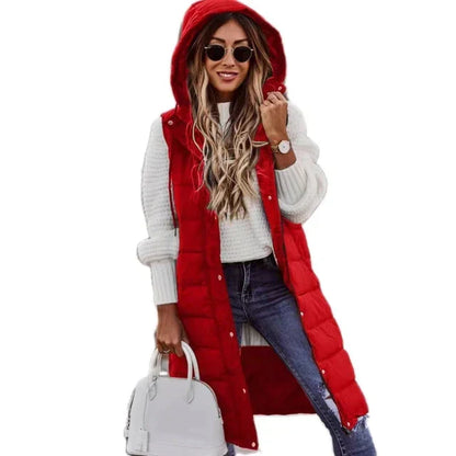 LD | Gewatteerd vest met capuchon Bodywarmer