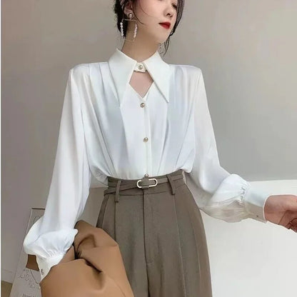 TS | Effortless and chic winter blouse
