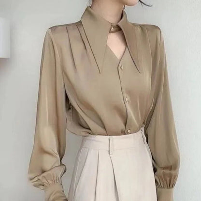 TS | Effortless and chic winter blouse
