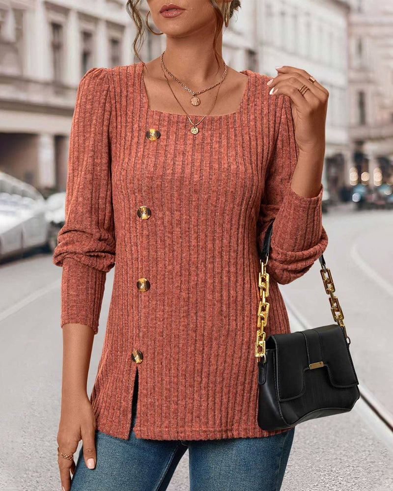 TS | Elegant knitted top
