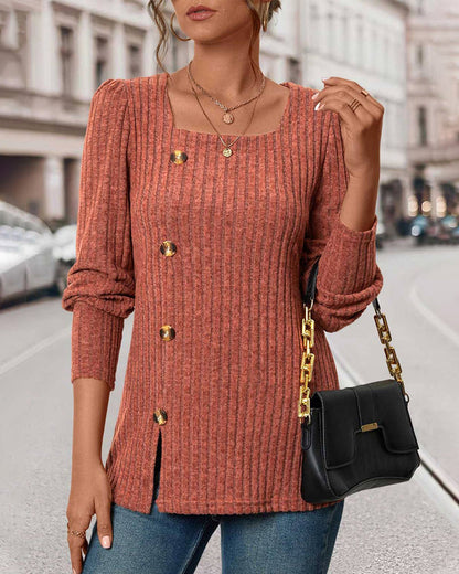 TS | Elegant knitted top