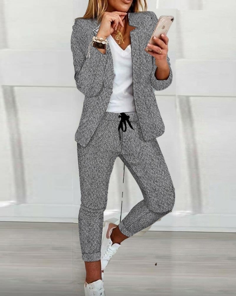 LD | Chic Tweedelige blazerset