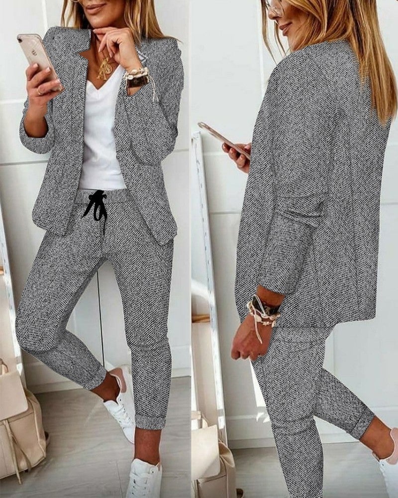 LD | Chic Tweedelige blazerset