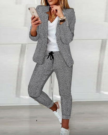 LD | Chic Tweedelige blazerset