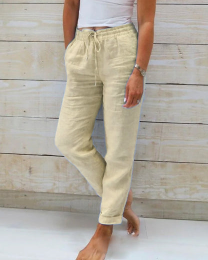TS | Classic trousers with drawstring