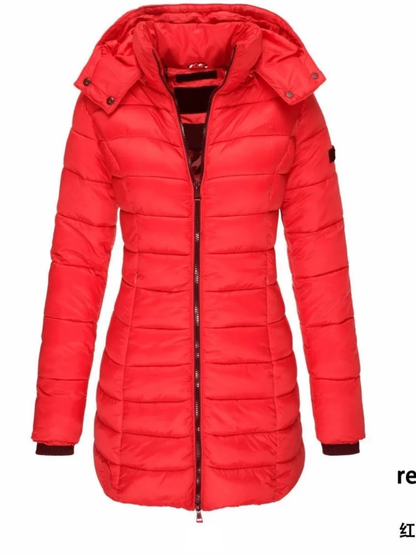 LD | Dames pufferjack met capuchon