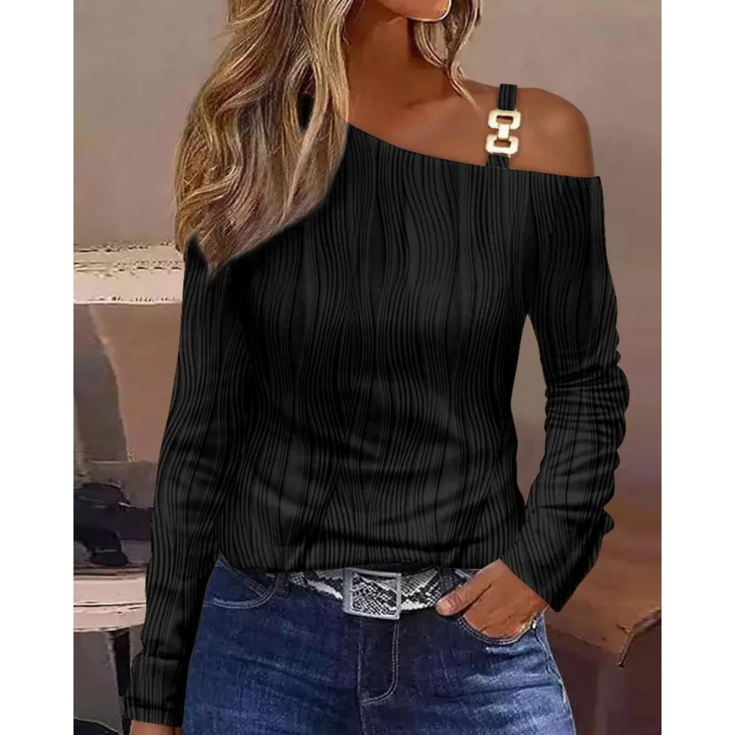 LM | Classic and elegant winter blouse