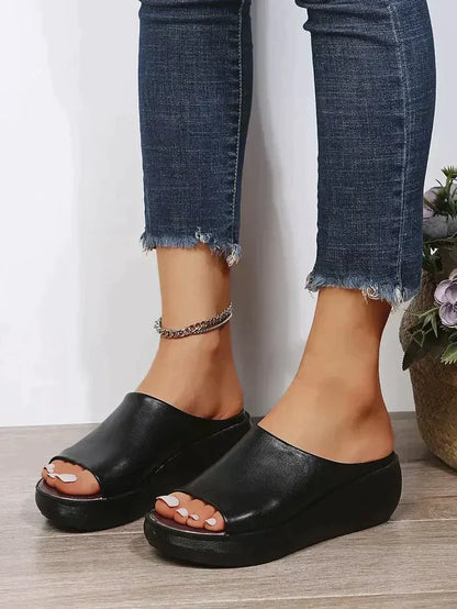 LD | Vrouwen Platform Open Teen Sandalen