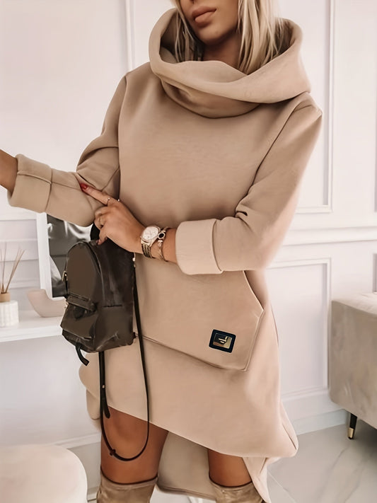 LM | Hooded sweater dress