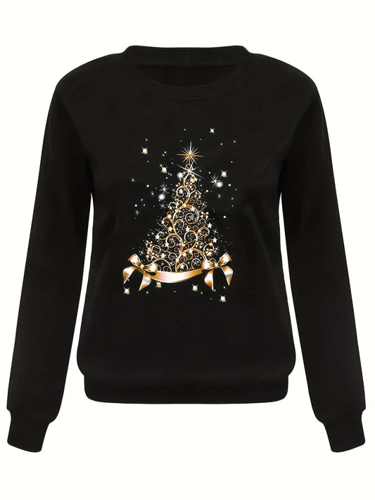 LD | MW - Feestelijk sweatshirt met kerstmagie