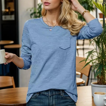 LD | Trendy, minimalistische winterblouse