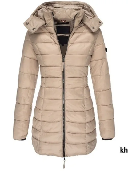 LD | Dames pufferjack met capuchon