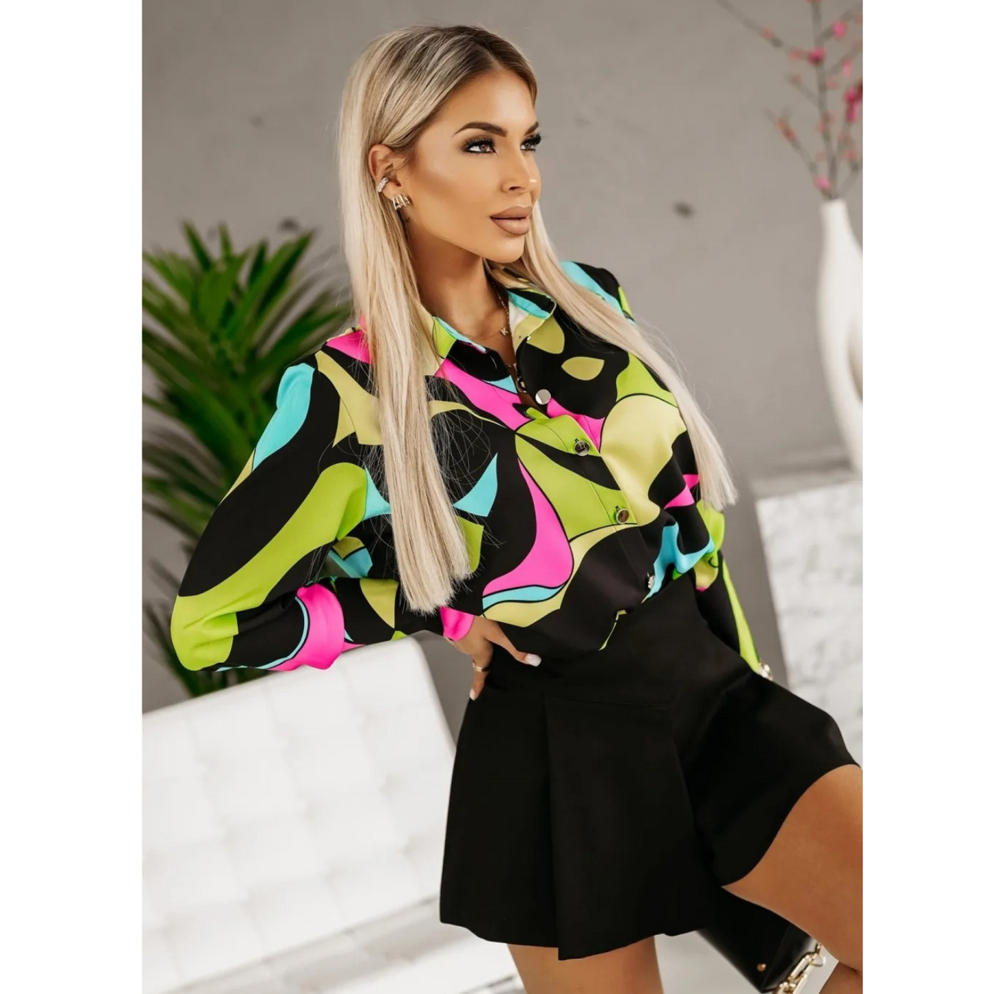 LM | Simple and stylish winter blouse