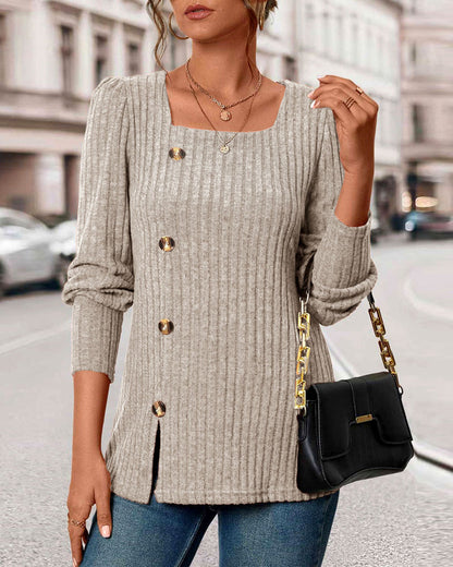 TS | Elegant knitted top