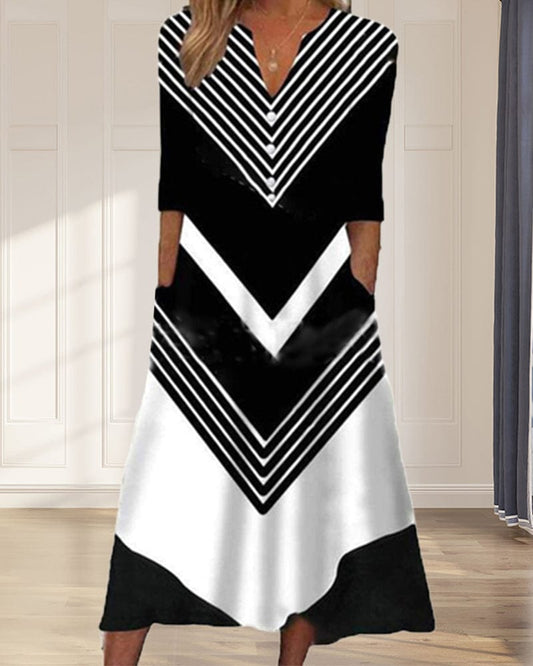 LM | Abigail Simple and stylish winter dress
