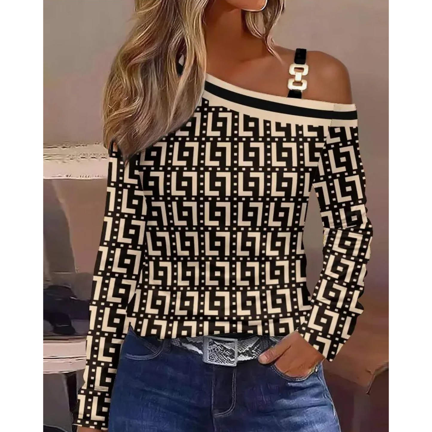 LM | Classic and elegant winter blouse