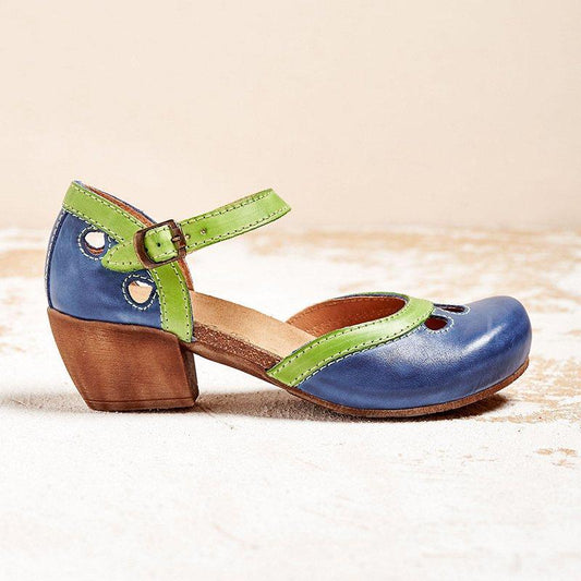 LD | Comfortabele orthopedische sandalen met lage hak