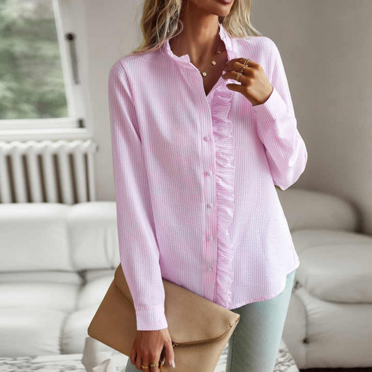 LD | Eenvoudige, trendy blouse voor de winter