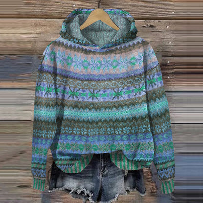 TS | Patterned hoodie
