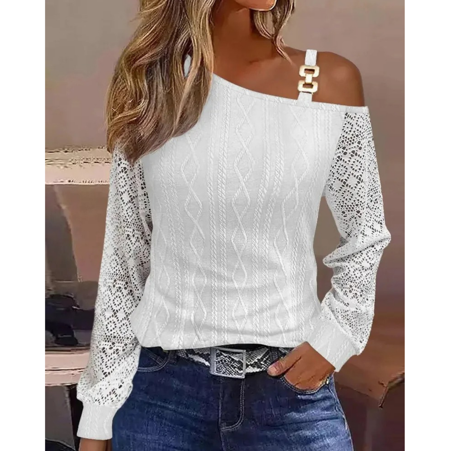 LM | Classic and elegant winter blouse