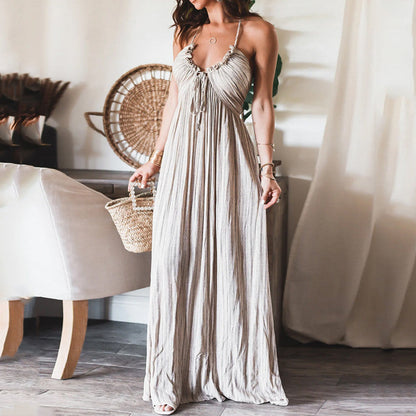 TS | Elegant halterneck dress