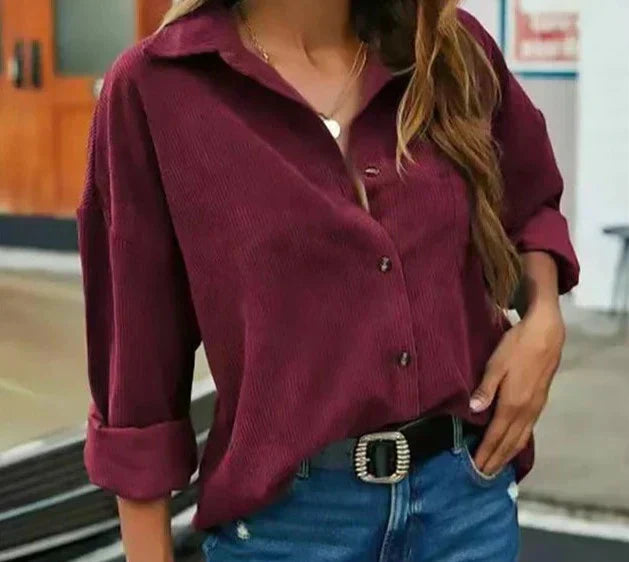 TS | Effortless and chic winter blouse