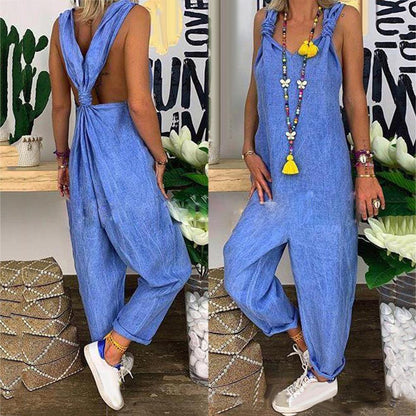 LD | Tijdloze en stijlvolle algemene jumpsuit