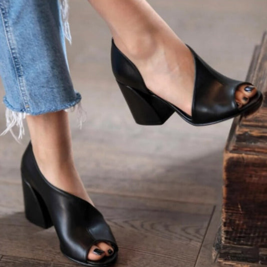 LD | blokhakken sandalen voor vrouwen