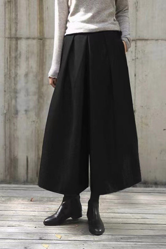 LD | Elegante broek met wijde pijpen