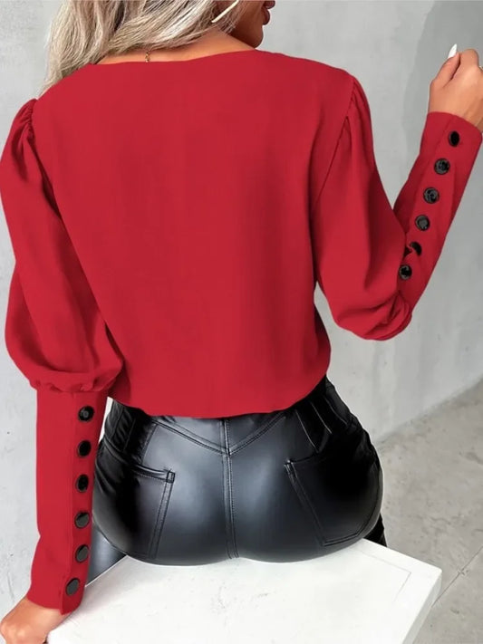 LM | Effortless and stylish winter blouse