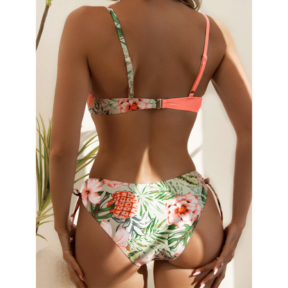 TS | Bikini with floral print