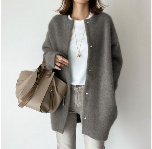 TS | Cardigan with button placket
