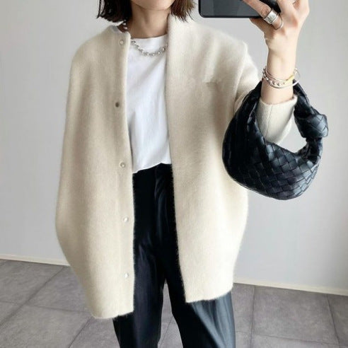 TS | Cardigan with button placket