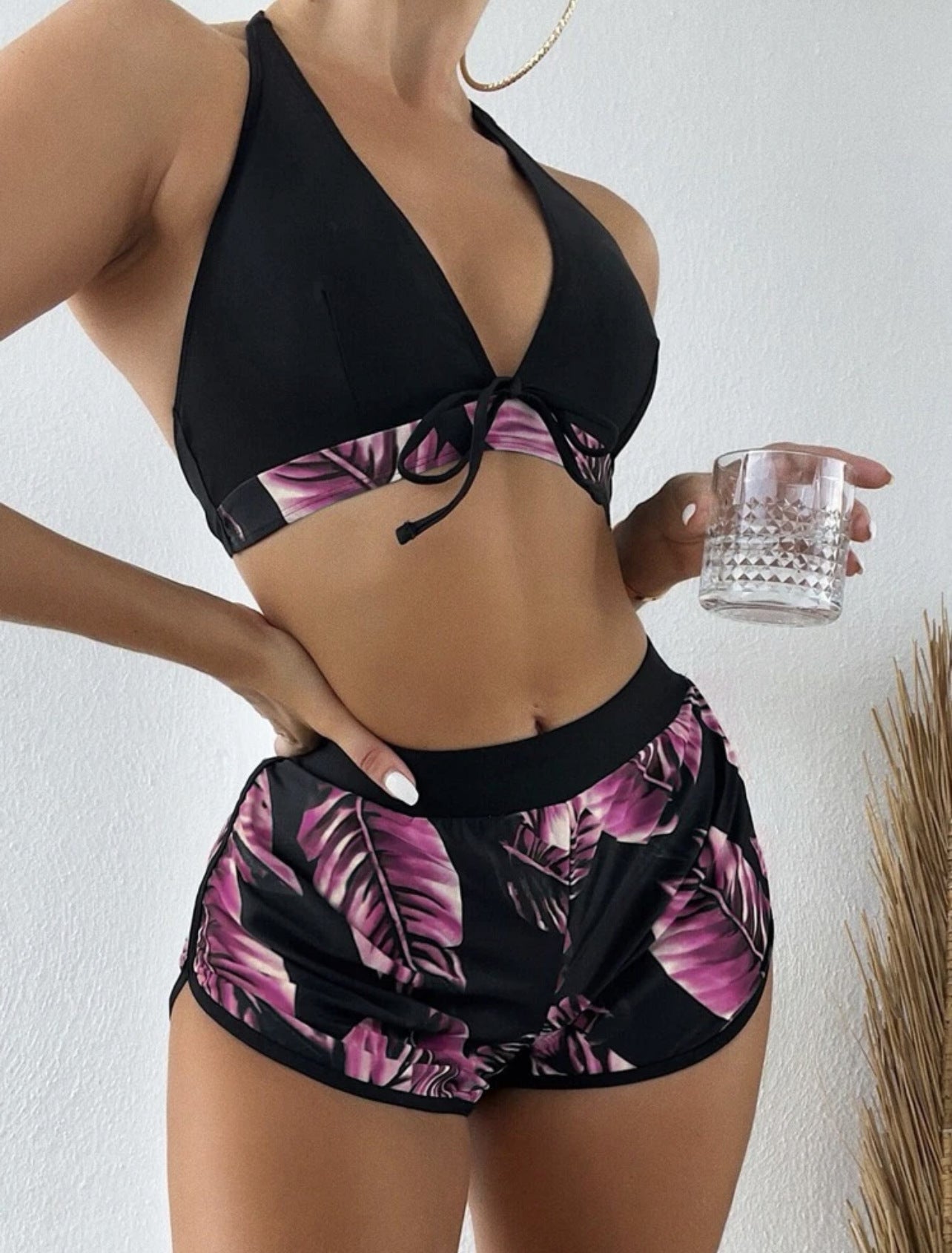 LM Sexy swimsuit ladies bikini set