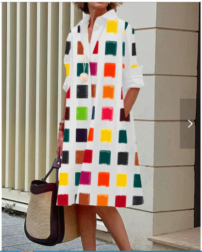 LM Ladies Unique Glamorous Bag Shirt Dresses Dresses