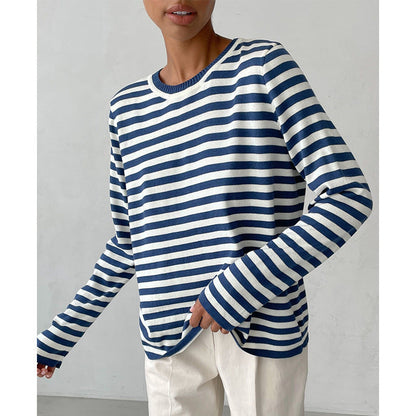TS | Classic striped long-sleeved shirt