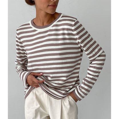 TS | Classic striped long-sleeved shirt