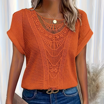 TS | Casual shirt with waffle texture Riaño™